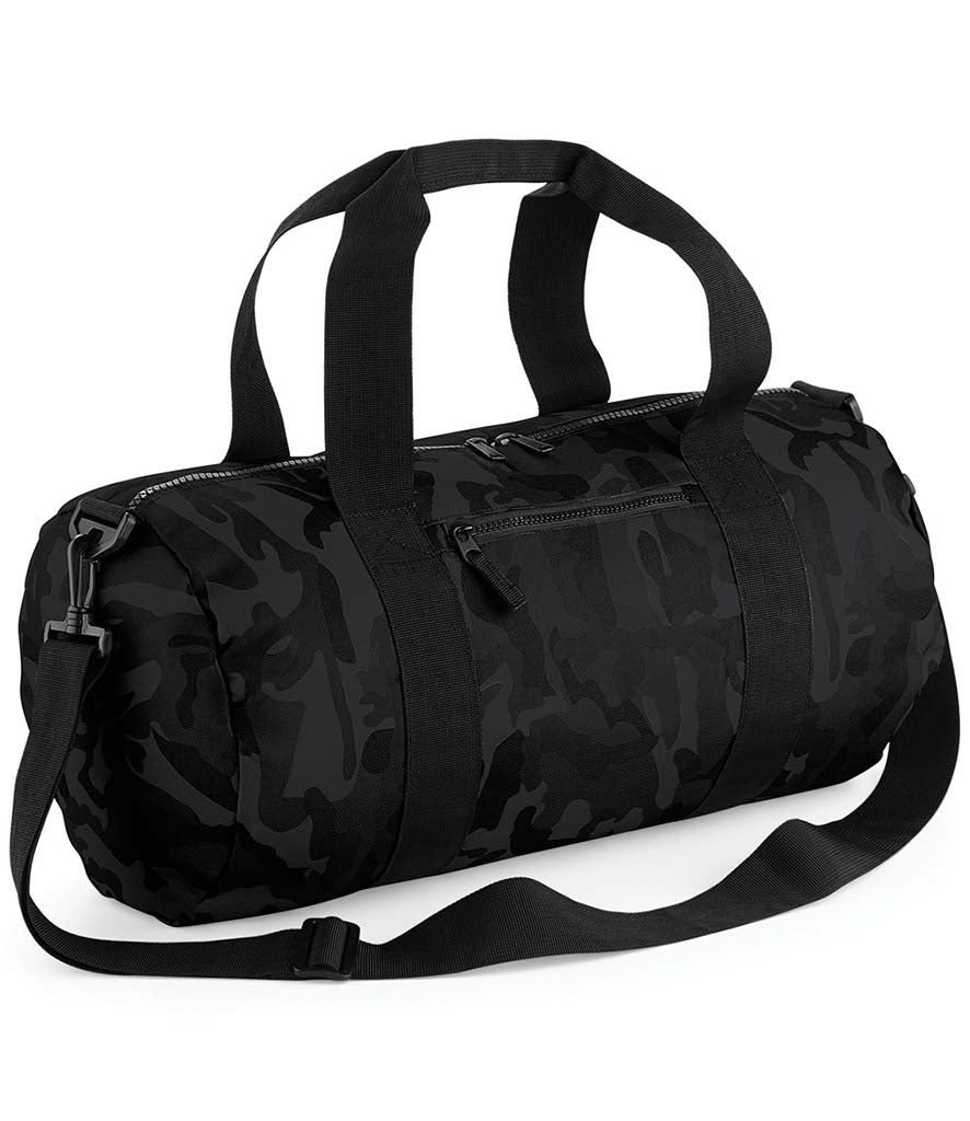 Bagbase Camo Barrel Bag BagBase