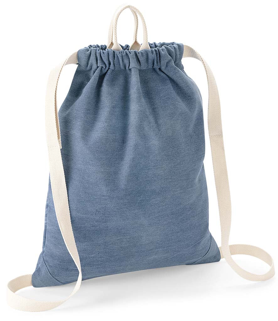 Bagbase Denim Gymsac BagBase