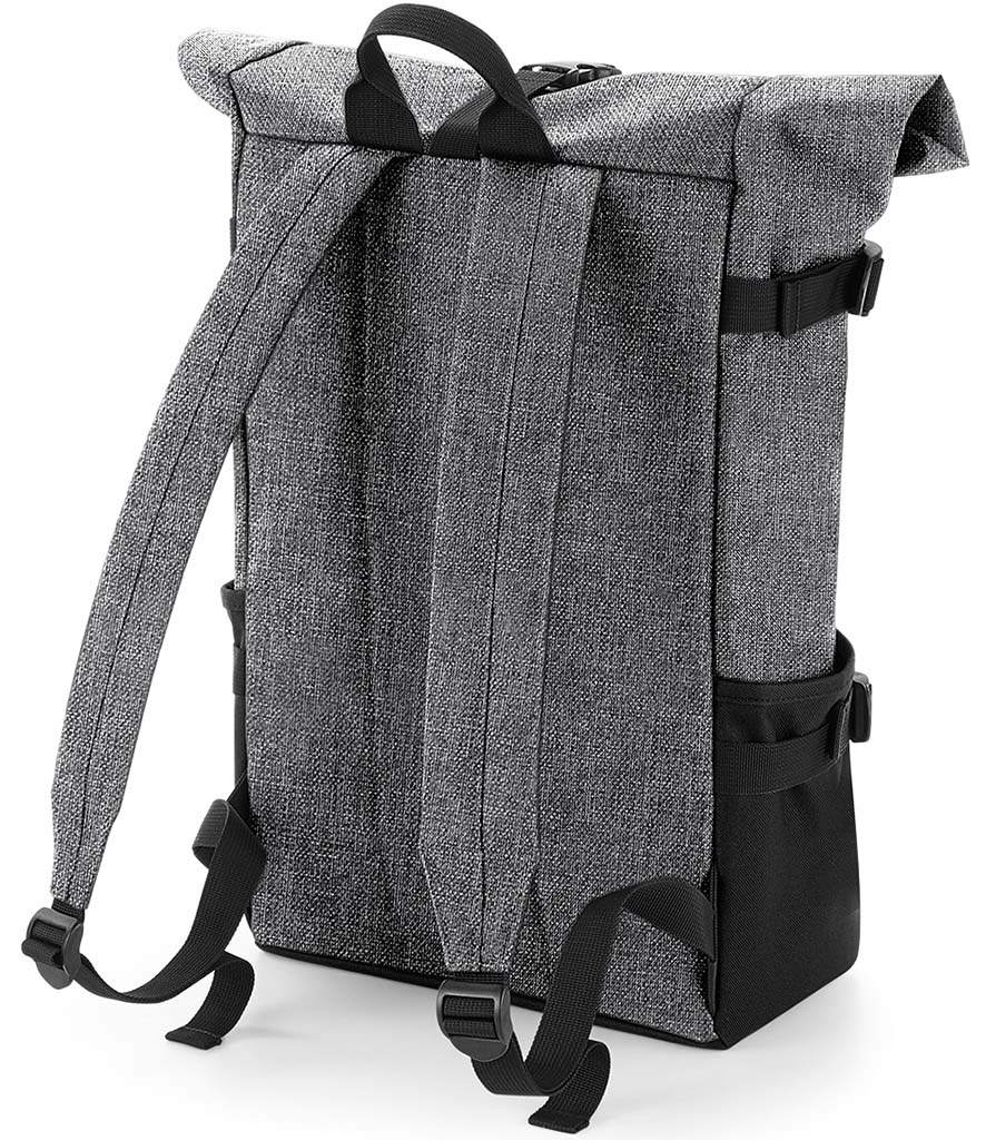 Bagbase Block Roll-Top Backpack BagBase