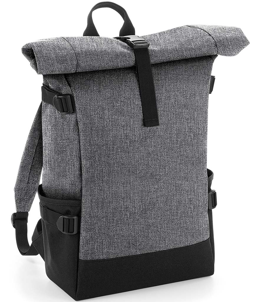 Bagbase Block Roll-Top Backpack BagBase