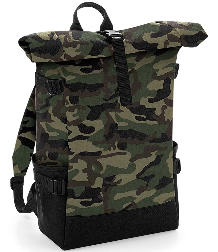 Bagbase Block Roll-Top Backpack BagBase