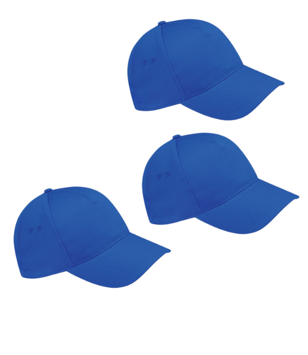 Beechfield Ultimate 5 Panel Cap Pack of 3 Beechfield