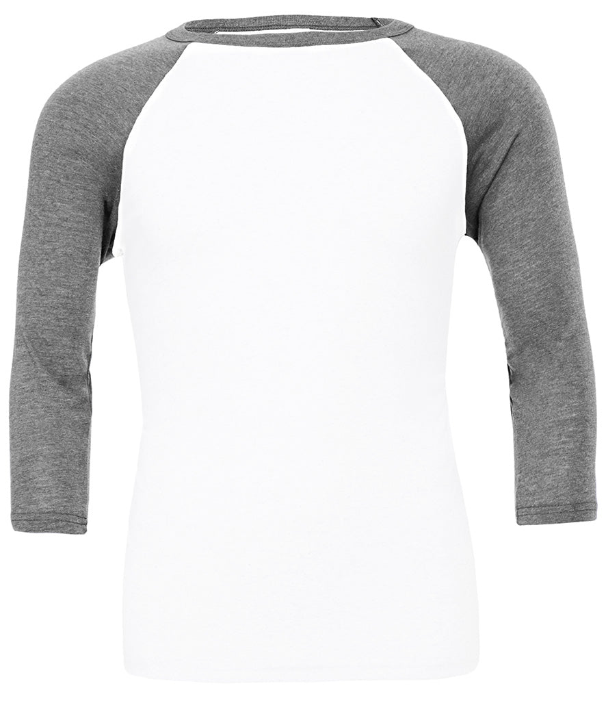 Bella and Canvas | Unisex 3/4 Sleeve Baseball Tee - Prime Apparel