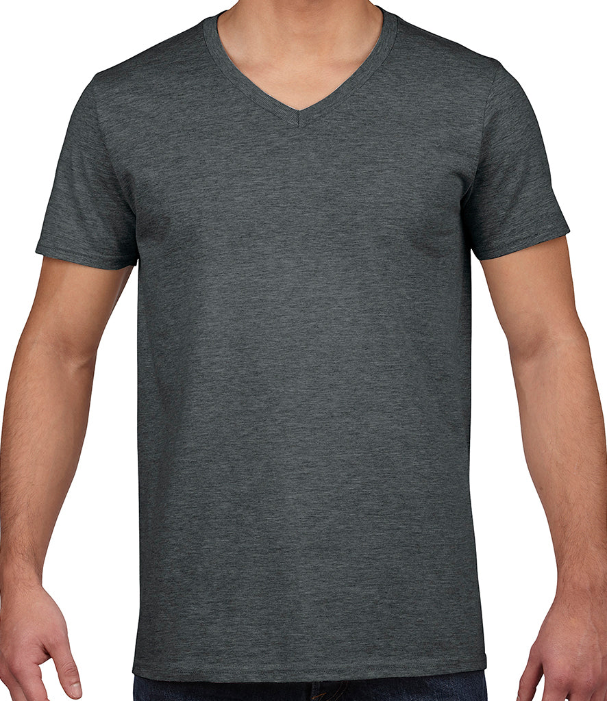 Gildan Softstyle Adult V-Neck T-Shirt - Prime Apparel