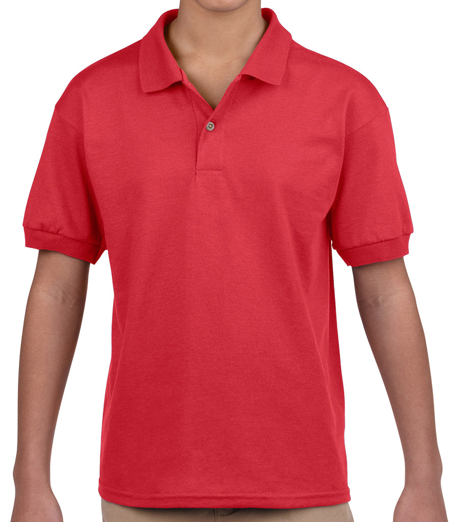 Gildan Dryblend Youth Jersey Polo - Prime Apparel