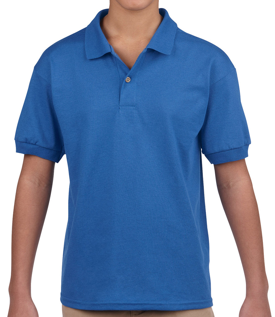 Gildan Dryblend Youth Jersey Polo - Prime Apparel