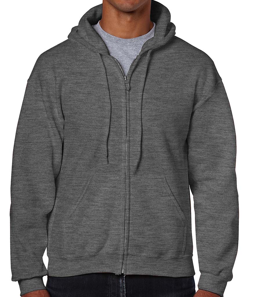 Gildan Heavy Blend Adult Zip Hood Sweat - Prime Apparel