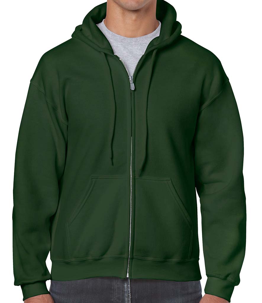 Gildan Heavy Blend Adult Zip Hood Sweat - Prime Apparel