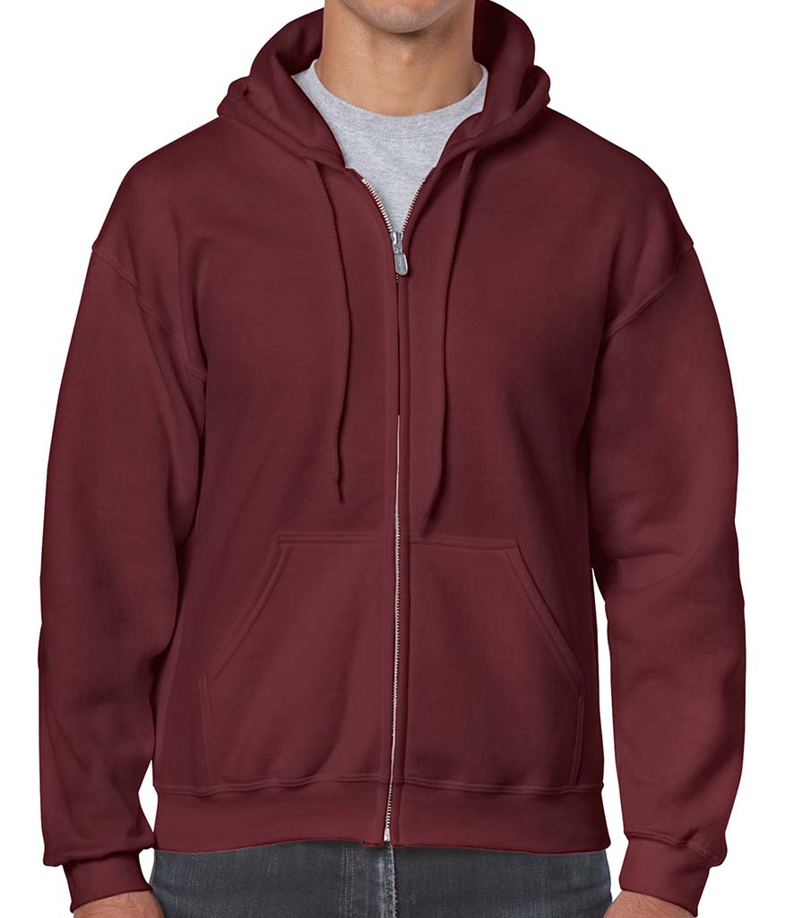 Gildan Heavy Blend Adult Zip Hood Sweat - Prime Apparel