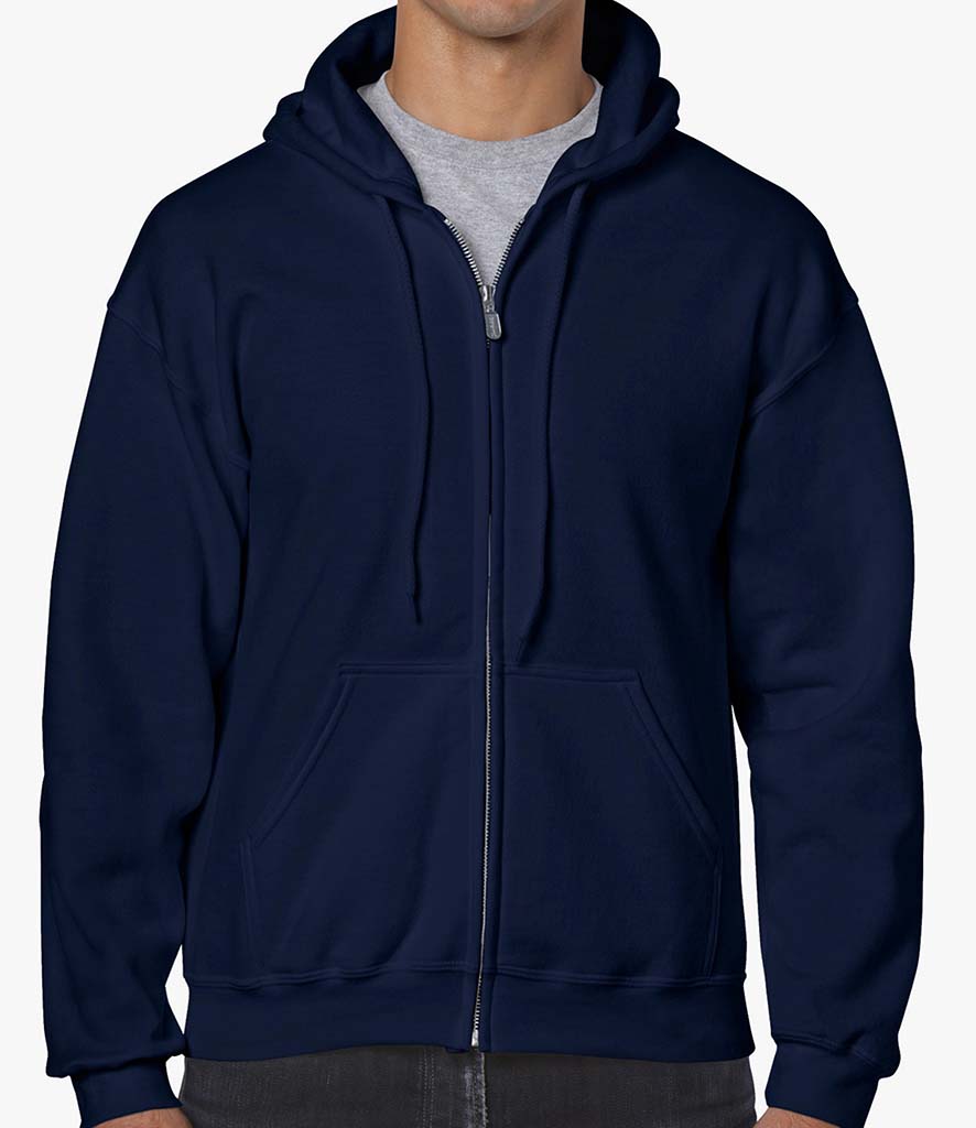 Gildan Heavy Blend Adult Zip Hood Sweat - Prime Apparel