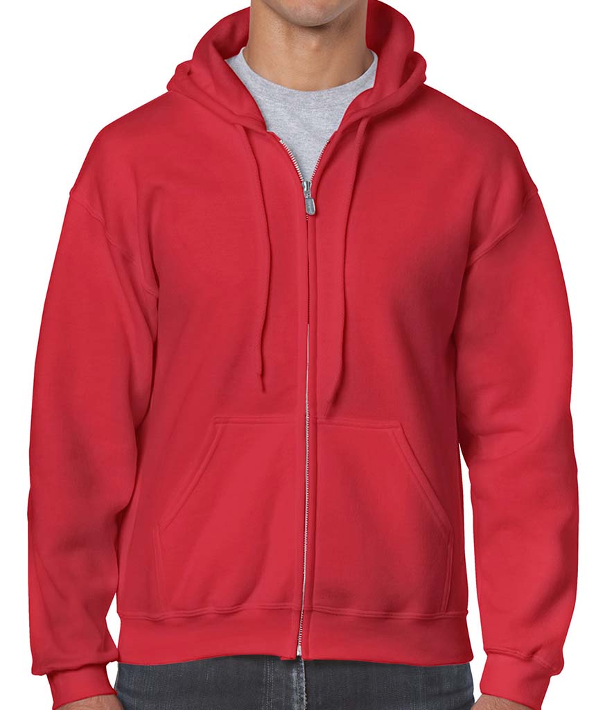 Gildan Heavy Blend Adult Zip Hood Sweat - Prime Apparel