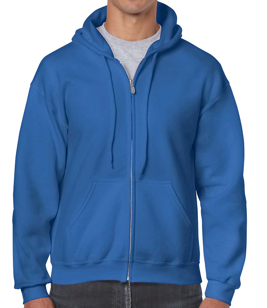 Gildan Heavy Blend Adult Zip Hood Sweat - Prime Apparel