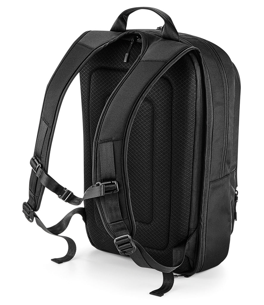 Quadra | Pitch black 24 hour backpack - Prime Apparel