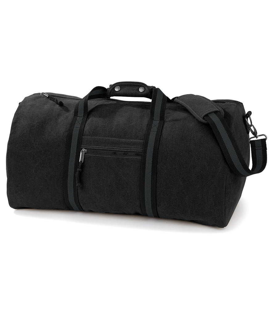 Quadra Desert Canvas Holdall Quadra