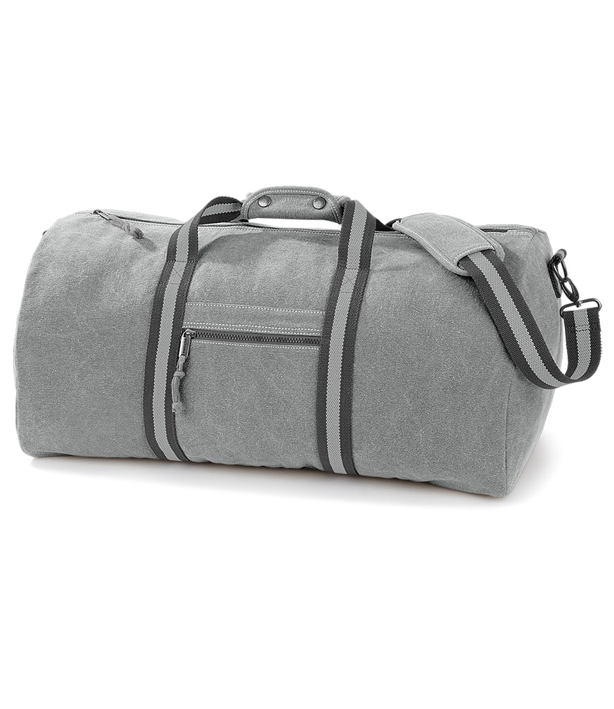 Quadra Desert Canvas Holdall Quadra