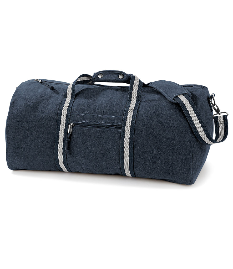 Quadra Desert Canvas Holdall Quadra