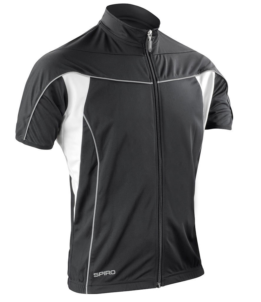 Spiro | Men's Bikewear Full Zip Performance Top - Prime Apparel