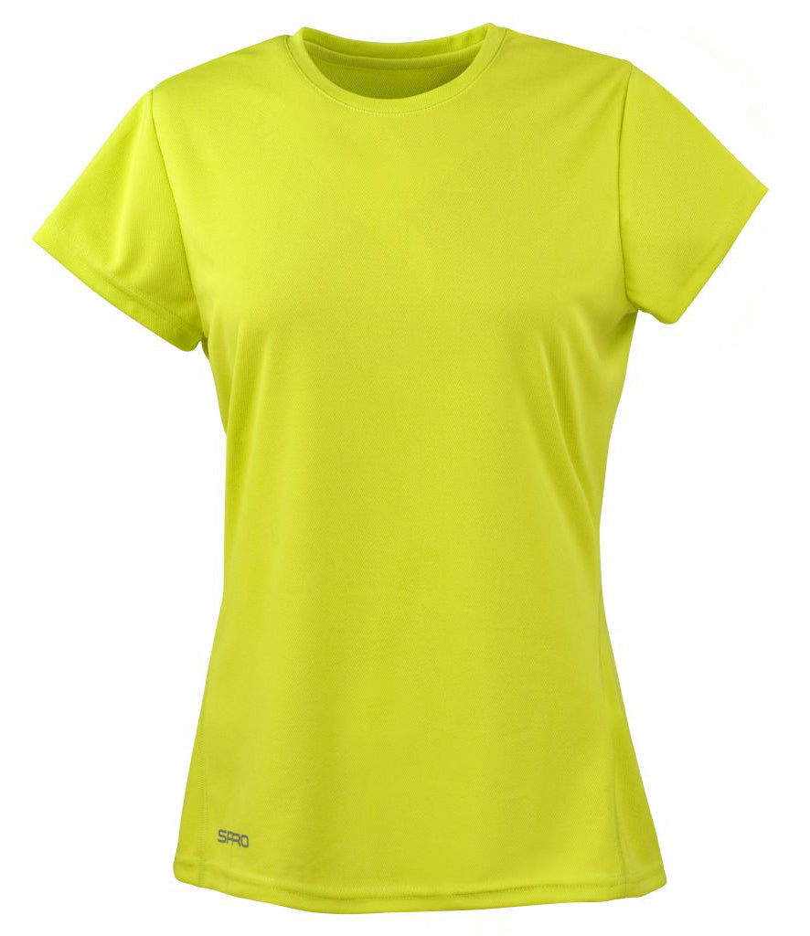 Spiro | Ladies' Quick Dry Short Sleeve T-Shirt - Prime Apparel