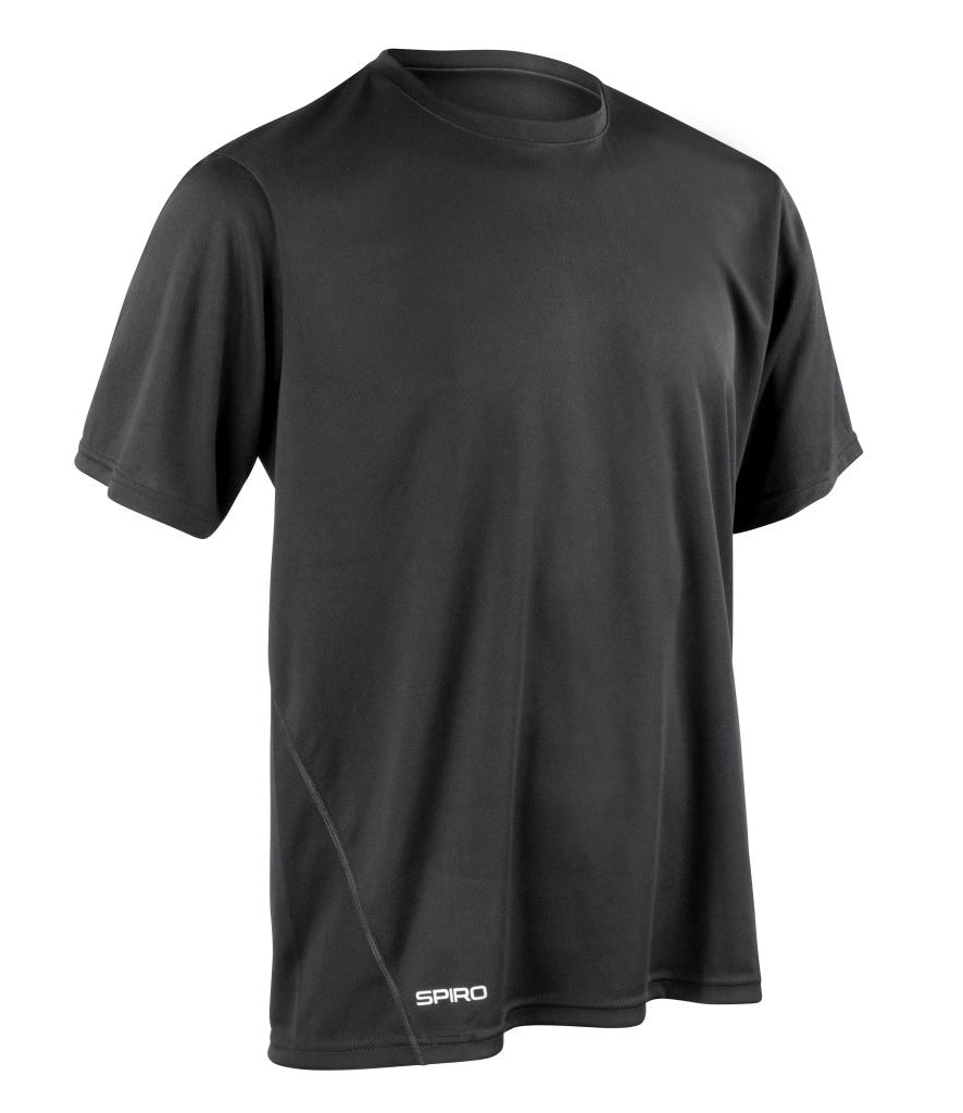 Spiro Mens Quick Dry S/Sleeve T-Shirt - Prime Apparel