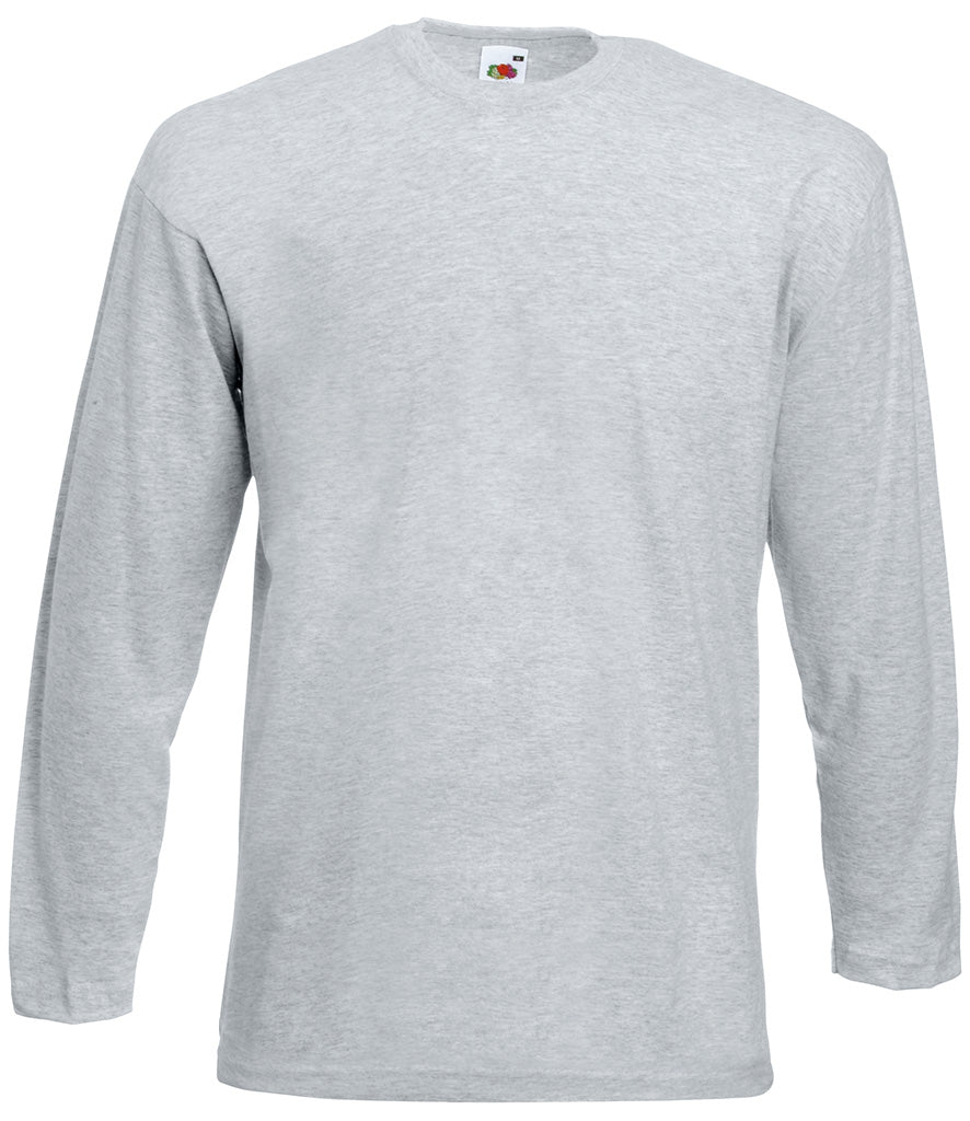 Fruit of the Loom Mens Iconic 195 Premium LS T Fruit of the Loom