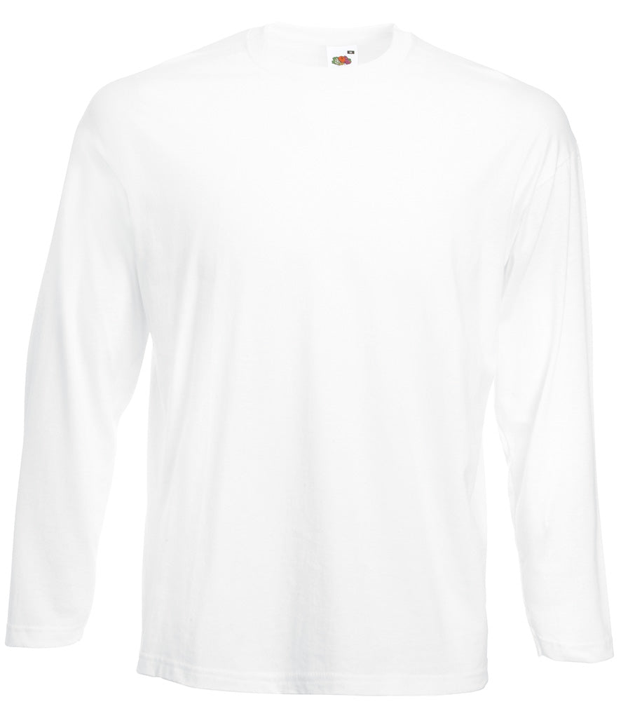 Fruit of the Loom Mens Iconic 195 Premium LS T Fruit of the Loom