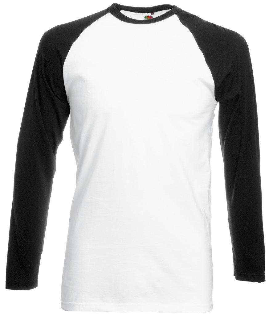 FOTL Mens Valueweight LS Baseball T - Prime Apparel