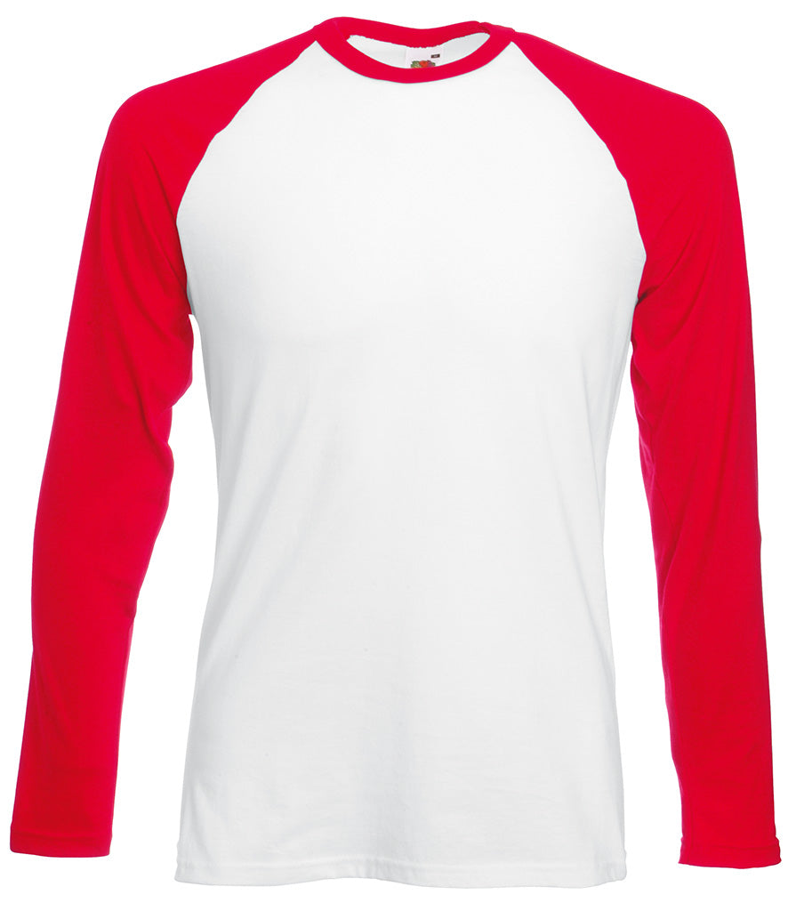 FOTL Mens Valueweight LS Baseball T - Prime Apparel