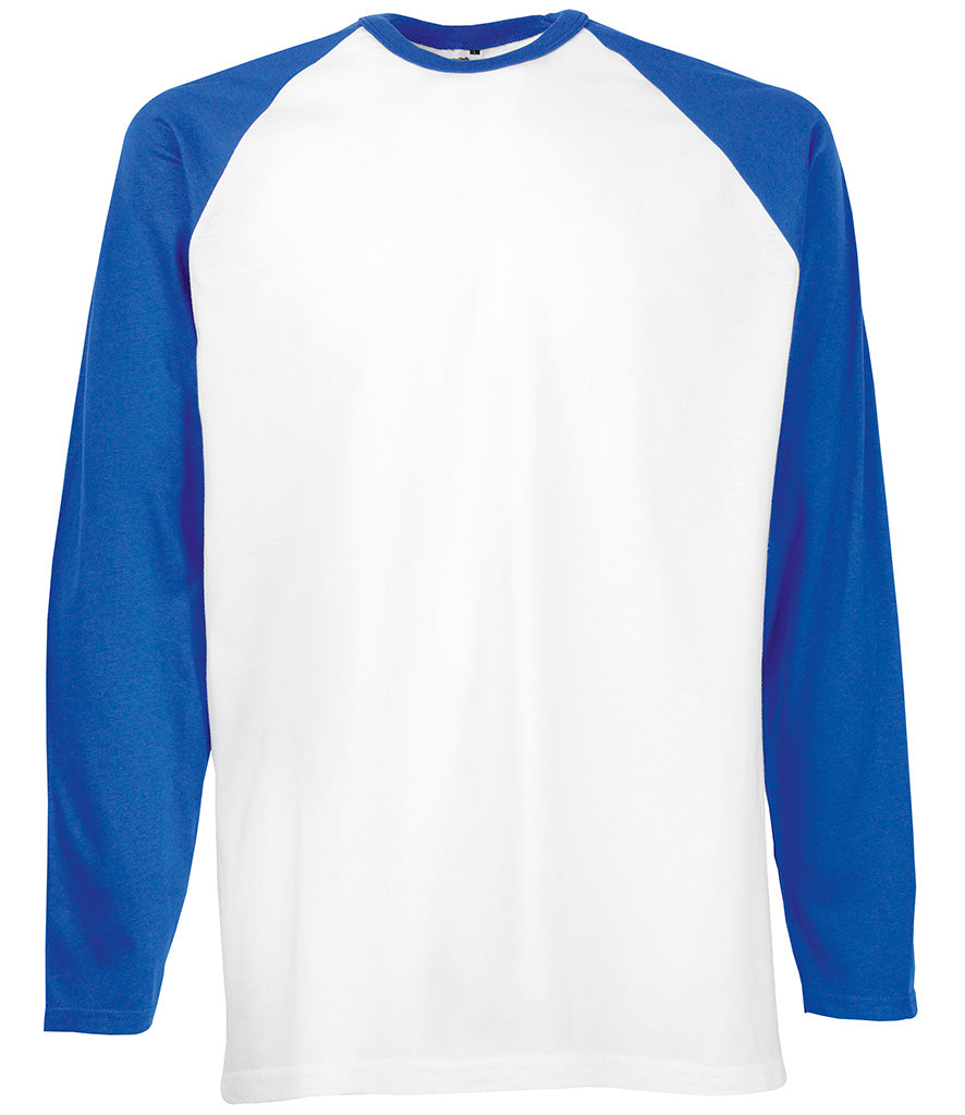 FOTL Mens Valueweight LS Baseball T - Prime Apparel