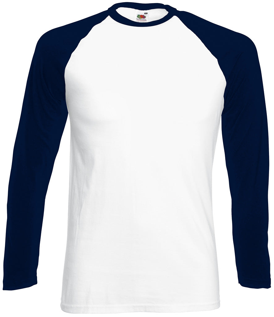 FOTL Mens Valueweight LS Baseball T - Prime Apparel