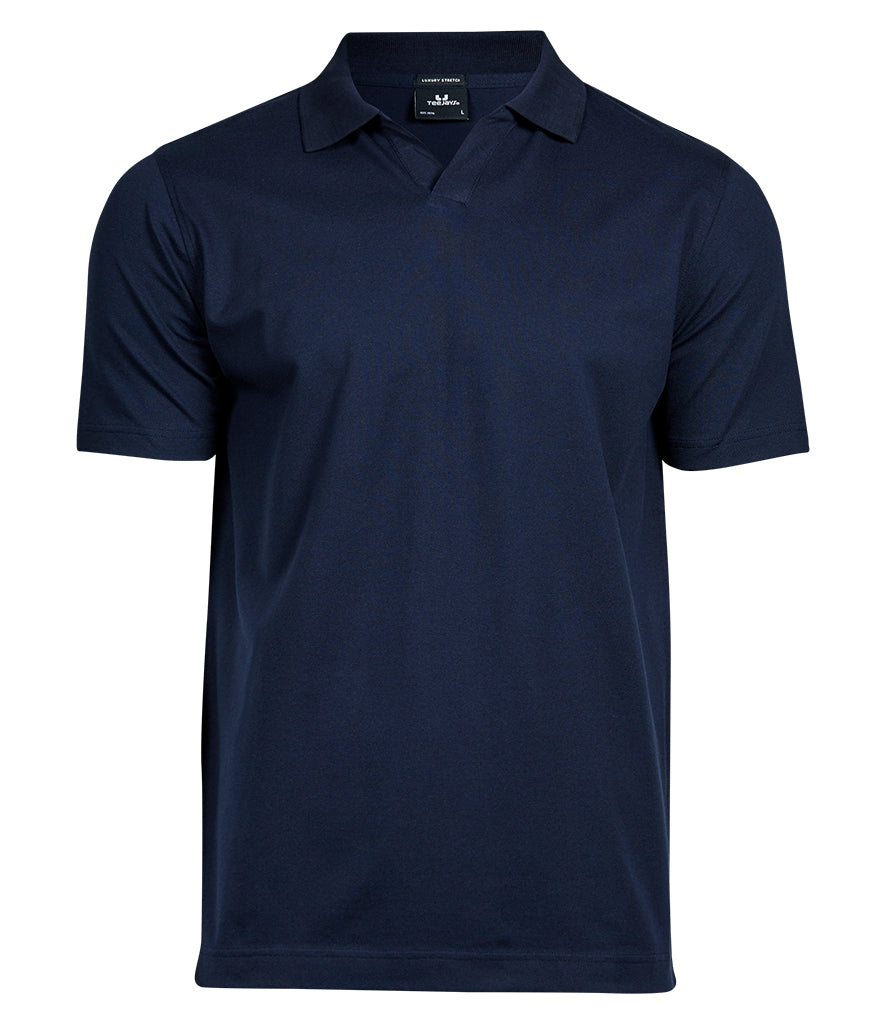 Tee Jays | Men's Luxury Stretch V-Neck Polo Tee Jays