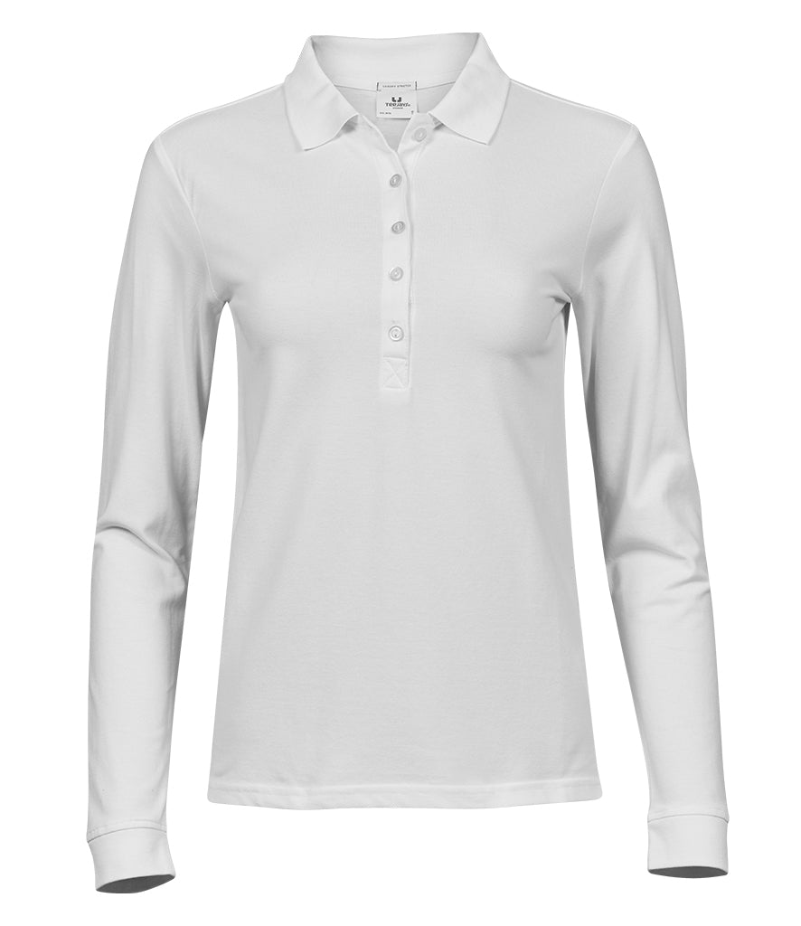 Tee Jays | Ladies Luxury L/S Stretch Polo Tee Jays