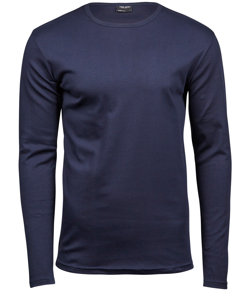 Tee Jays | Mens Long Sleeve Interlock Tee Tee Jays