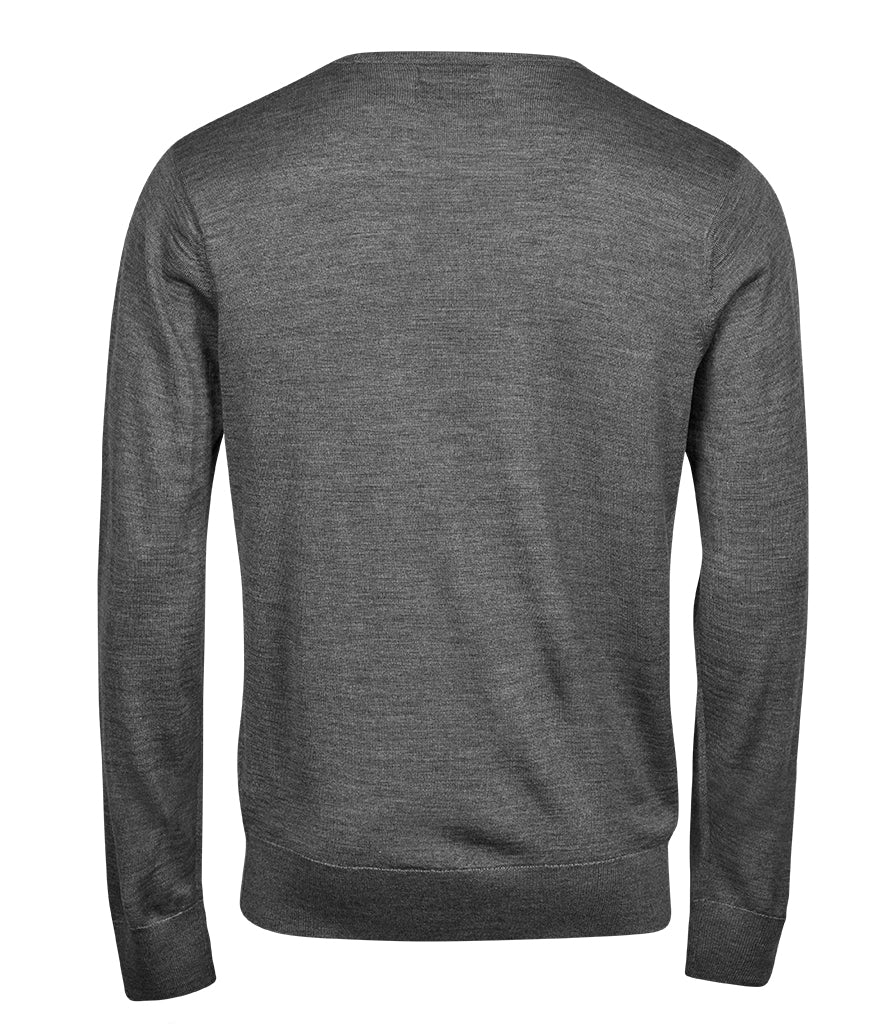 Tee Jays | Mens Crew Neck Knitted Sweater Tee Jays