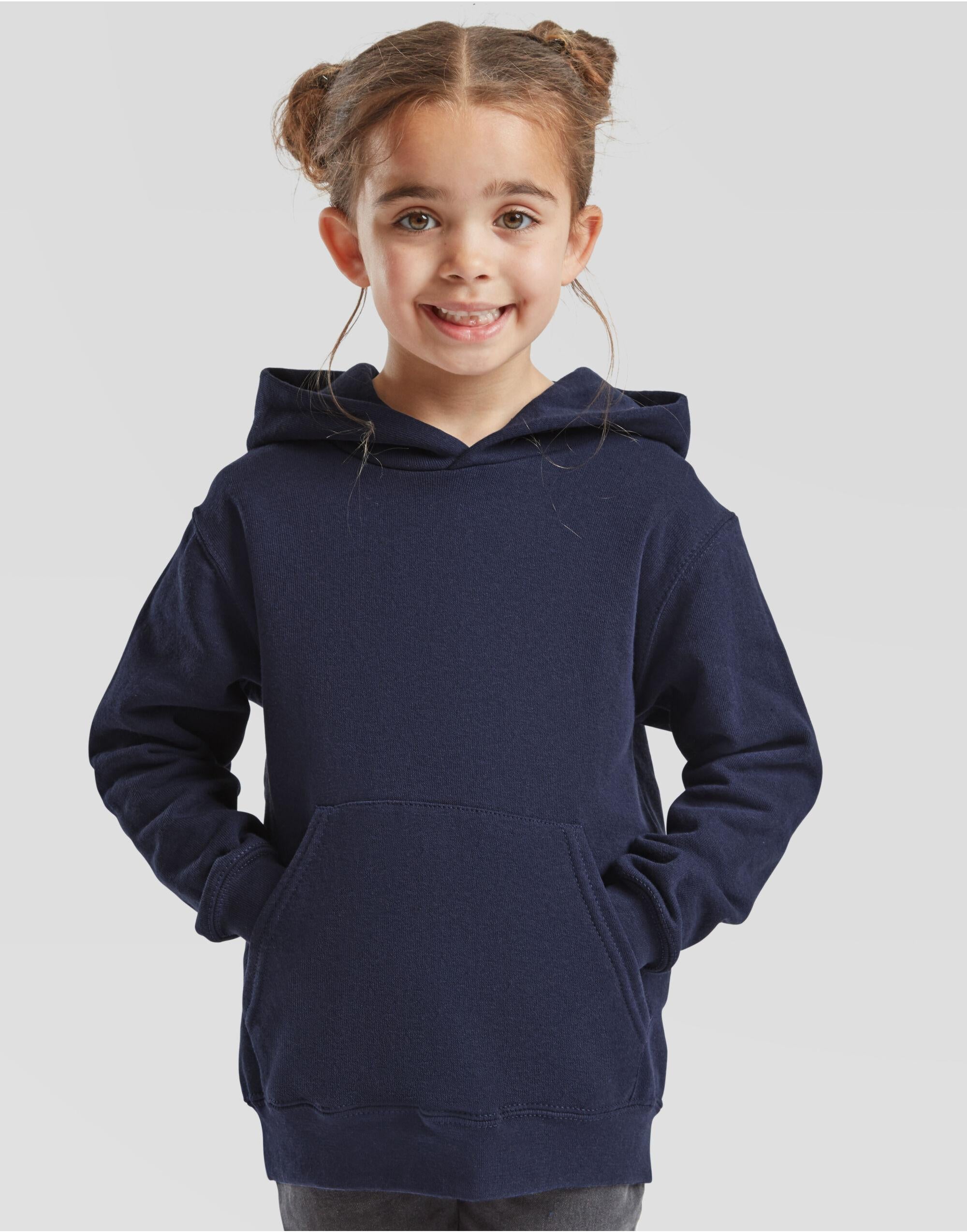 Fruit Of The Loom Kid's Classic Hooded Sweat, Multicolor, Pack of 3 FRUIT OF THE LOOM (7279887302174803718)