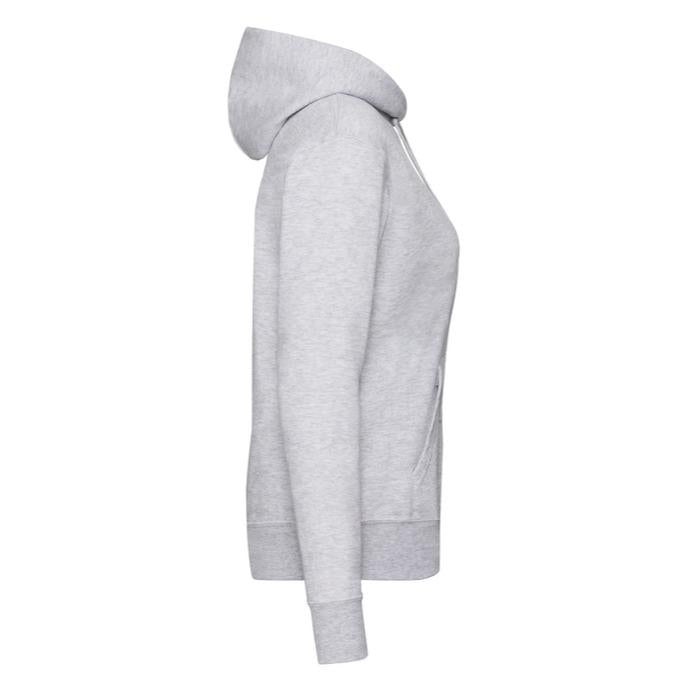 Fruit of the Loom Ladies' Classic Hooded Sweat | Heather Grey | Pack of 3 Long Sleeve Womenswear Cotton Fit Loose Sweatshirt FRUIT OF THE LOOM (7279887302174803718)