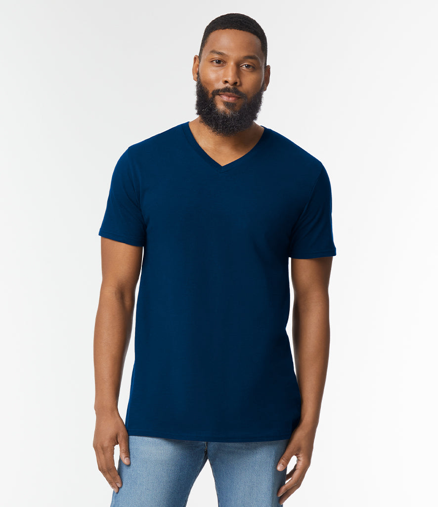 Gildan Softstyle Adult V-Neck T-Shirt - Prime Apparel