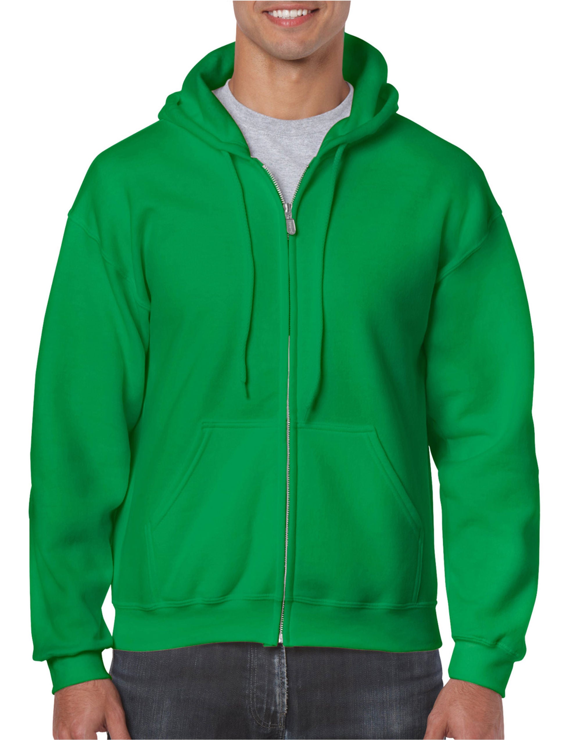 Gildan Heavy Blend Adult Zip Hood Sweat Hoodie GILDAN (7184176719711028997)