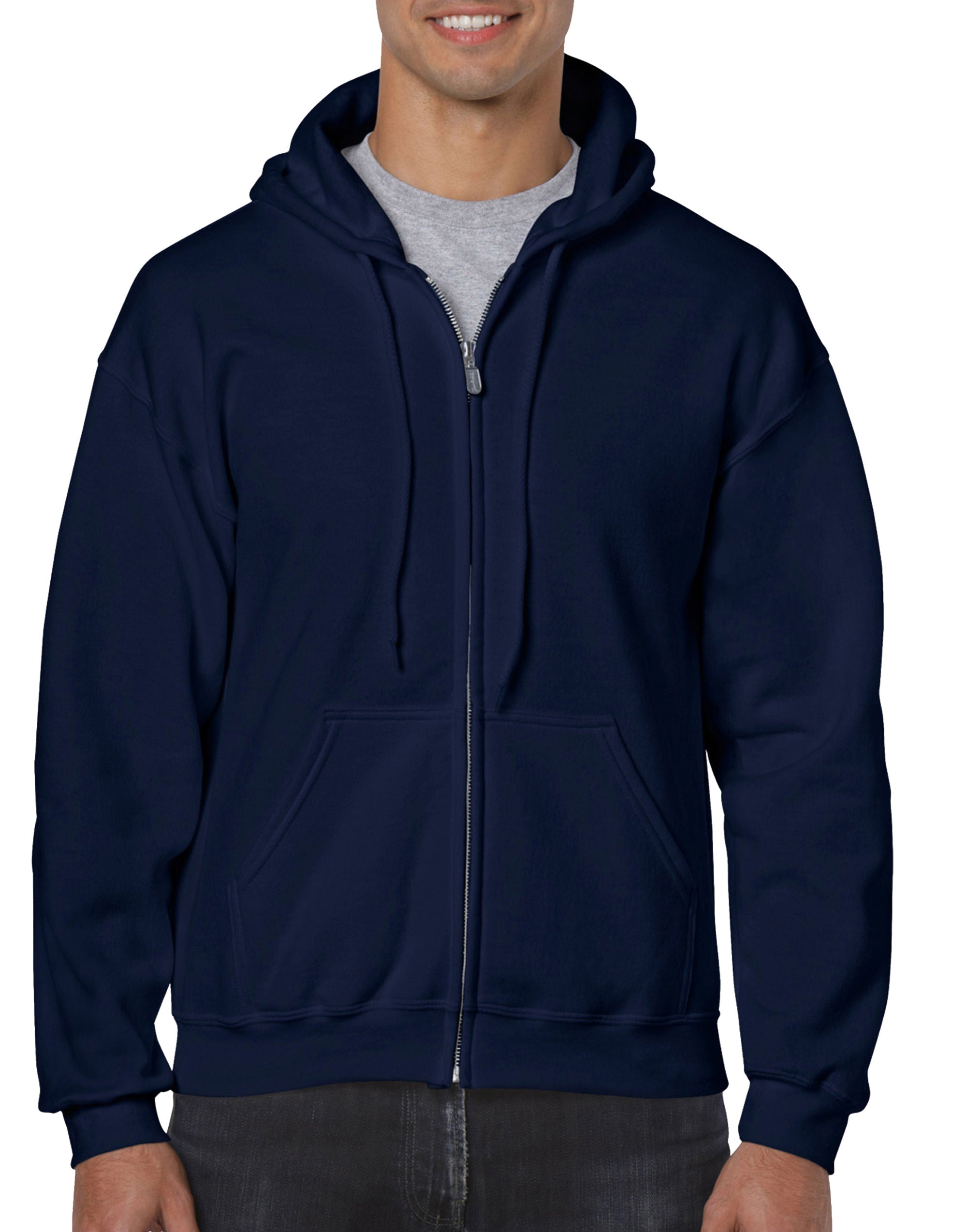 Gildan Heavy Blend Adult Zip Hood Sweat Hoodie GILDAN (7184176719711028997)