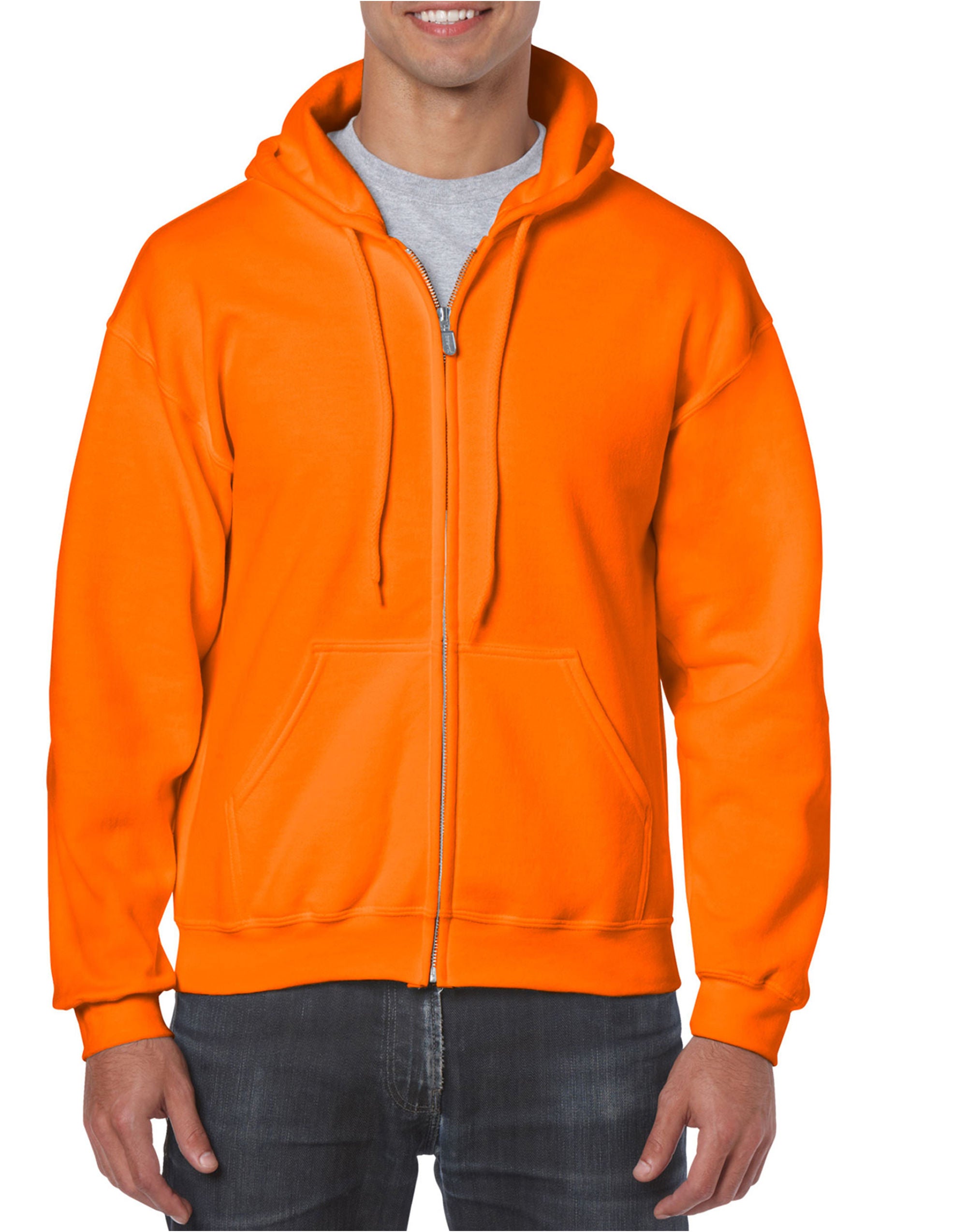 Gildan Heavy Blend Adult Zip Hood Sweat Hoodie GILDAN (7184176719711028997)