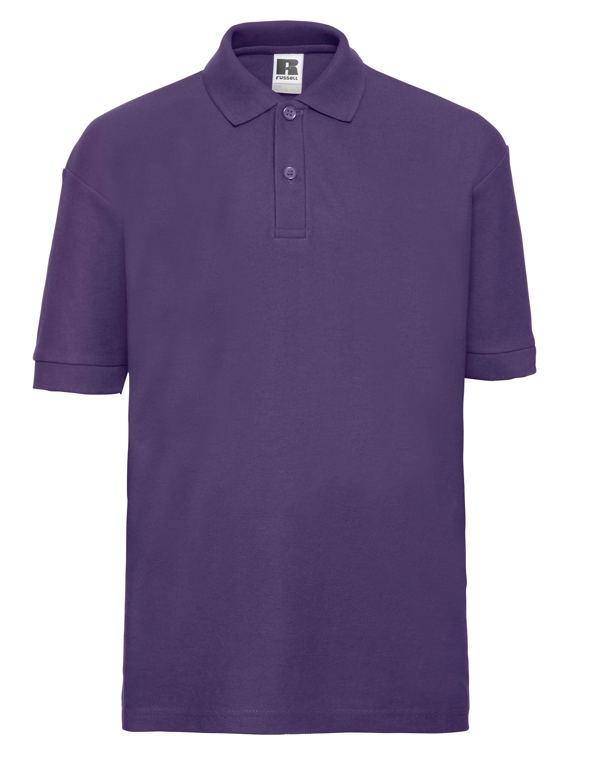 Russell kid's Classic Polycotton Polo T-Shirt Russell