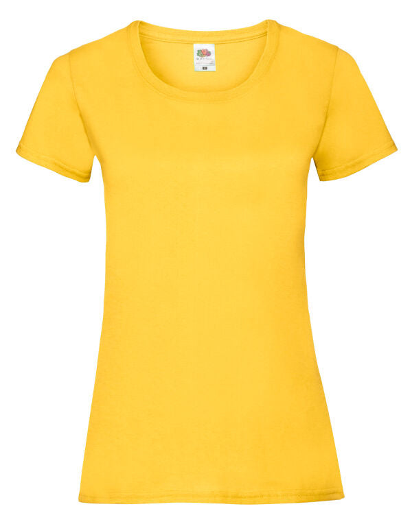 Fruit of the Loom Ladies Valueweight T-Shirt | Multicolor | XS - 2XL - Prime Apparel