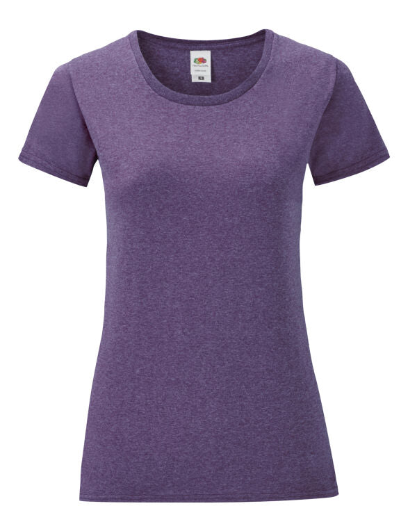 Fruit Of The Loom Plain Cotton Iconic 195 Premium Ringspun Tee T-Shirt S - 5XL e Fruit Of The Loom Plain Cotton Iconic 195 Premium Ringspun Tee T-Shirt S - 5XL e