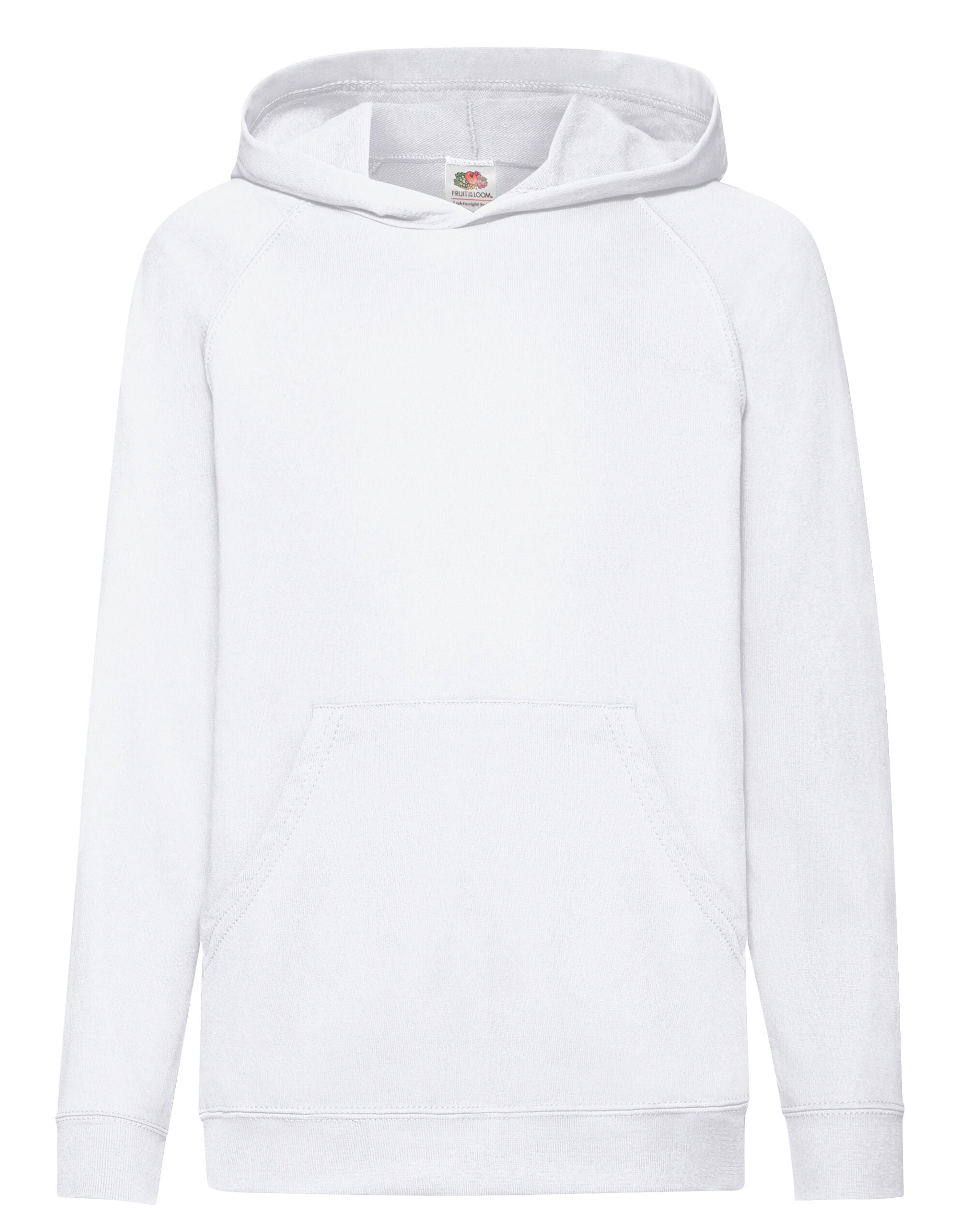 Fruit of the Loom Kids Lightweight Hooded Sweat Fruit of the Loom