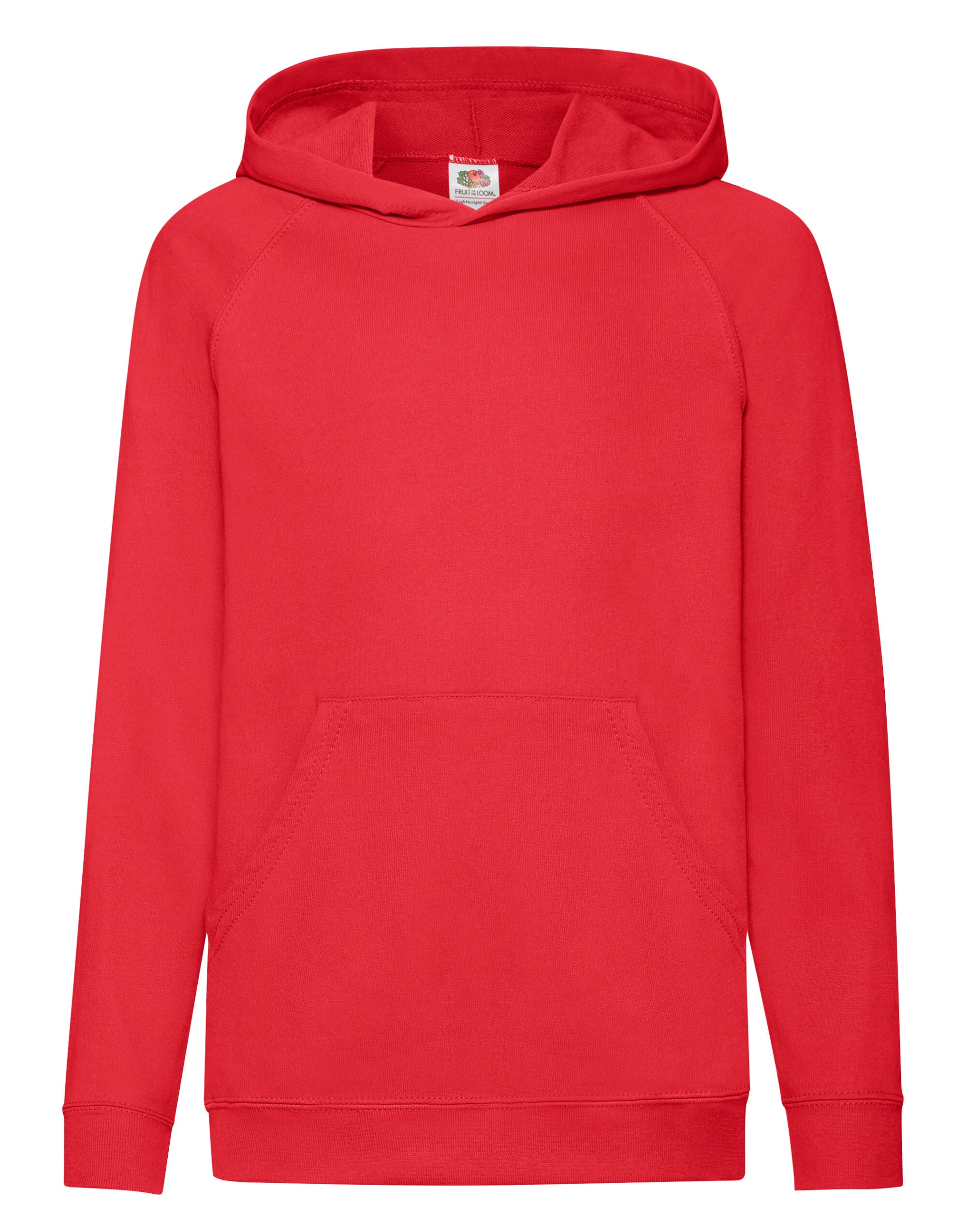 Fruit of the Loom Kids Lightweight Hooded Sweat Fruit of the Loom