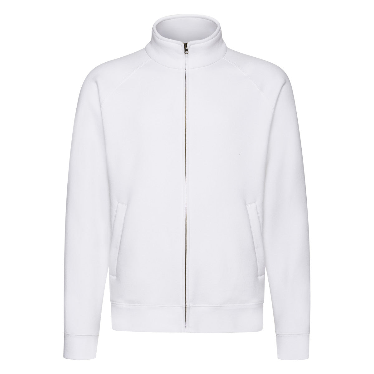 Fruit of the Loom Premium Sweat Jacket for Men – Long Sleeve Casual Pullover Hoodie, Comfortable Plain Sweater Tops Fruit of the Loom