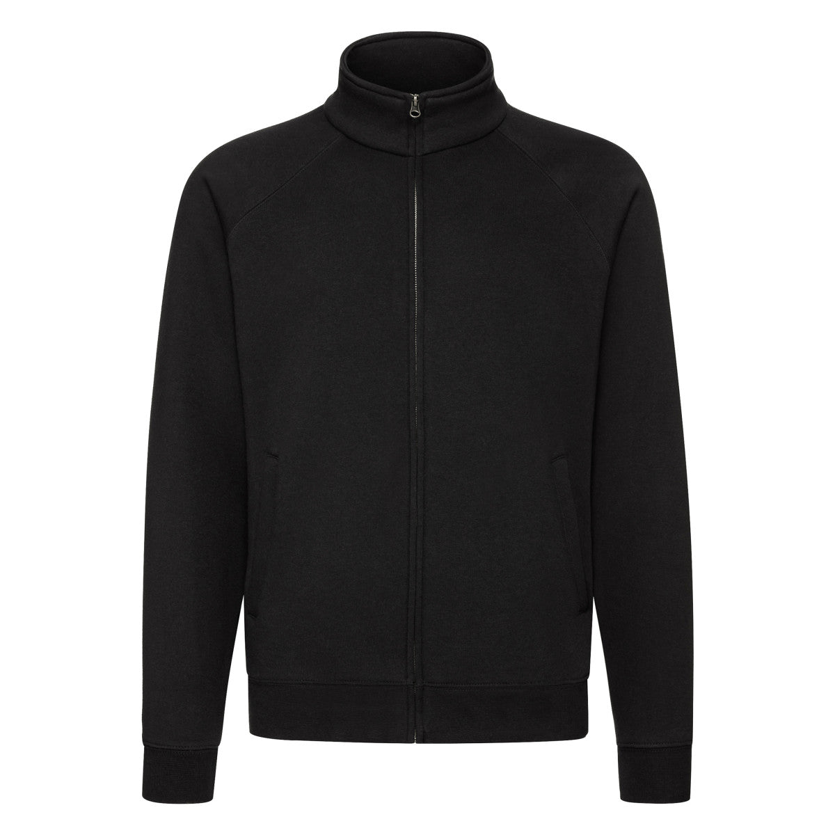 Fruit of the Loom Premium Sweat Jacket for Men – Long Sleeve Casual Pullover Hoodie, Comfortable Plain Sweater Tops Fruit of the Loom
