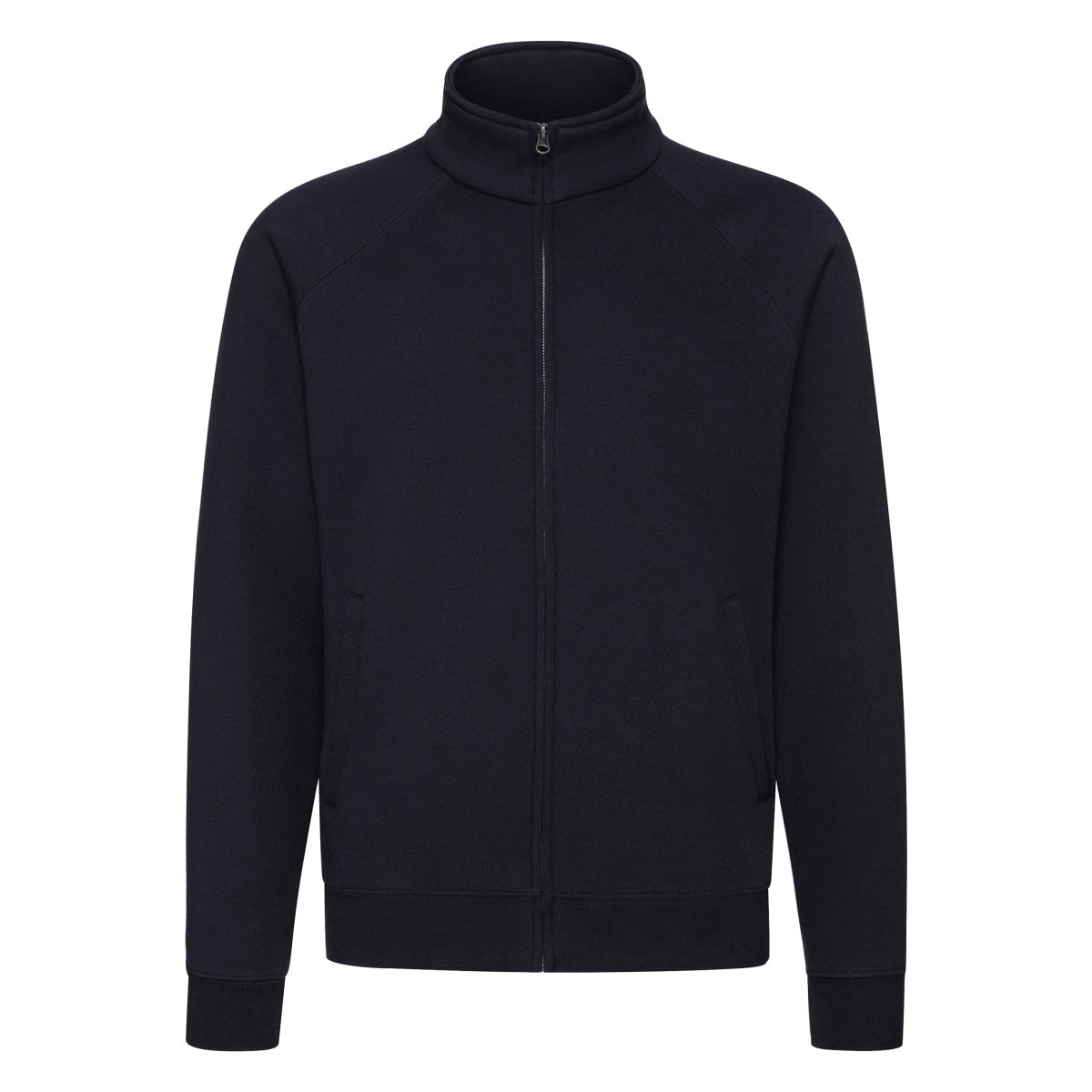 Fruit of the Loom Premium Sweat Jacket for Men – Long Sleeve Casual Pullover Hoodie, Comfortable Plain Sweater Tops Fruit of the Loom
