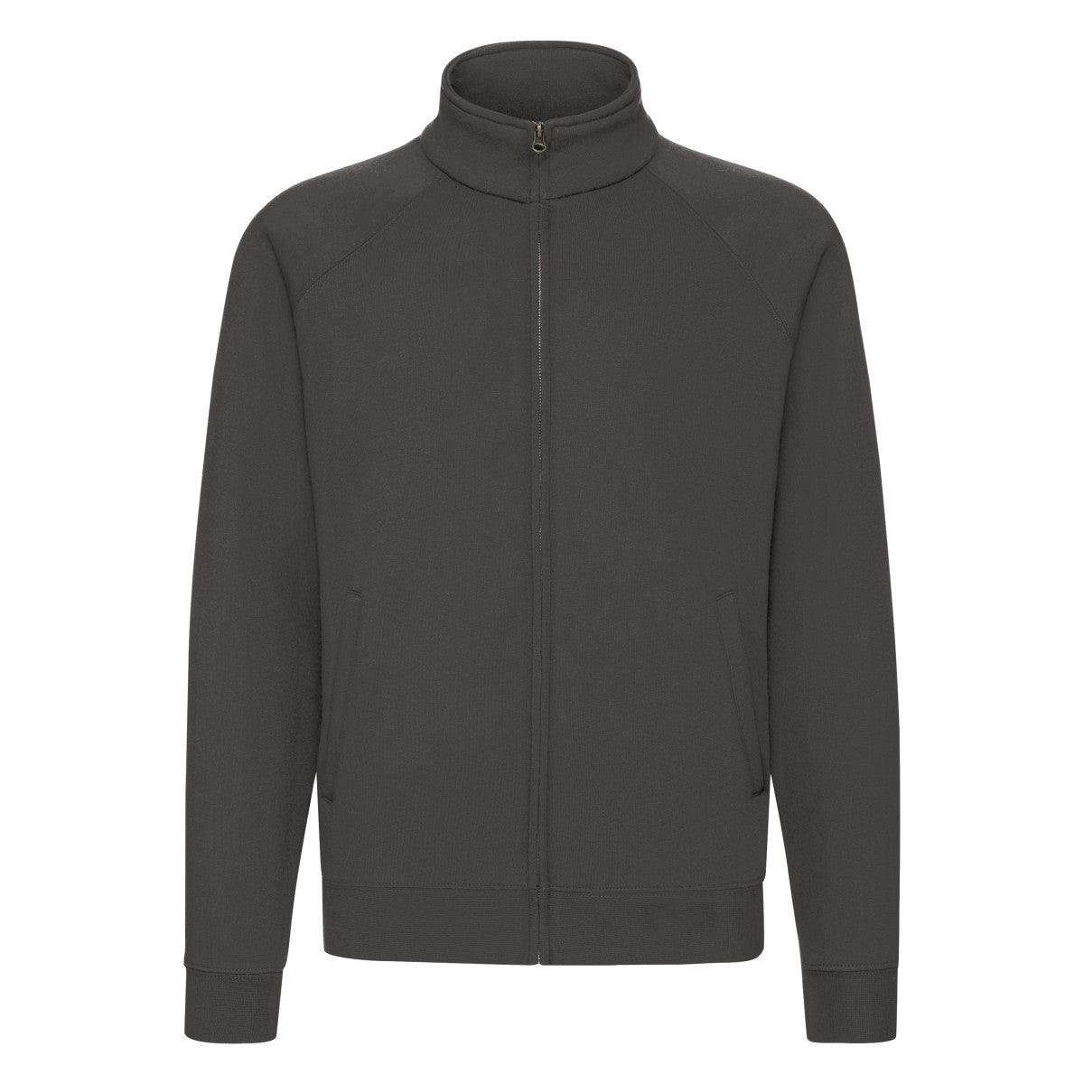 Fruit of the Loom Premium Sweat Jacket for Men – Long Sleeve Casual Pullover Hoodie, Comfortable Plain Sweater Tops Fruit of the Loom