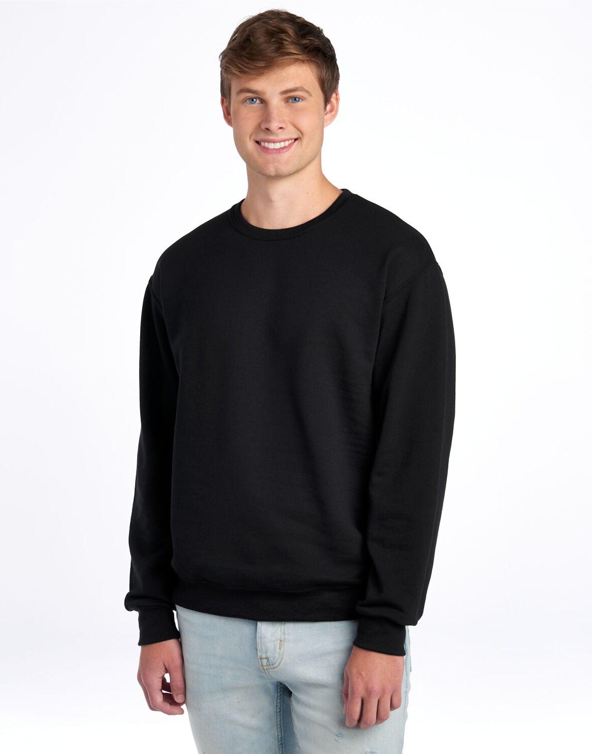 Jerzees NuBlend Sweatshirt - Casual Wear Long Sleeve Basic Jerzees (7046223148714362625)