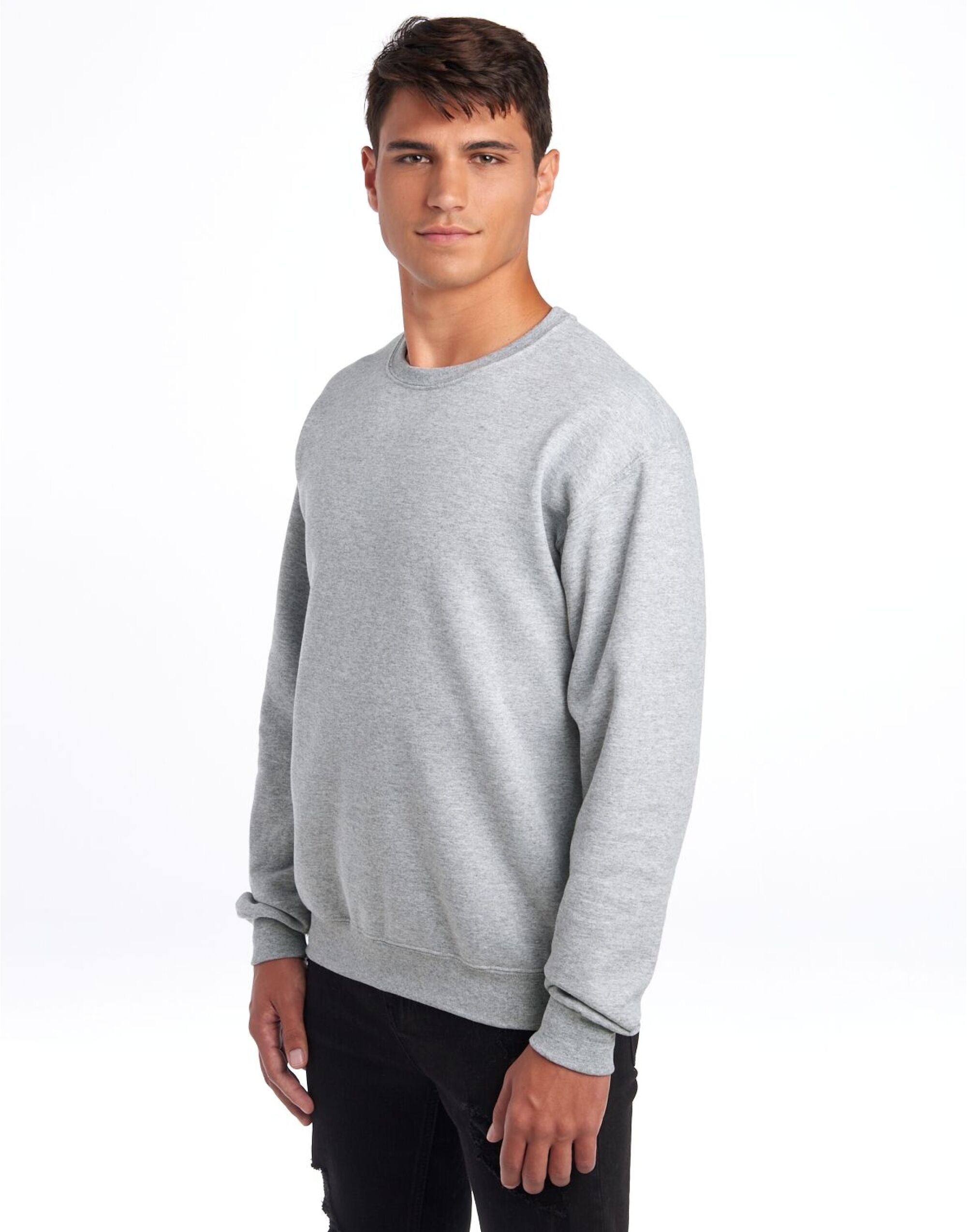 Jerzees NuBlend Sweatshirt - Casual Wear Long Sleeve Basic Jerzees (7046223148714362625)